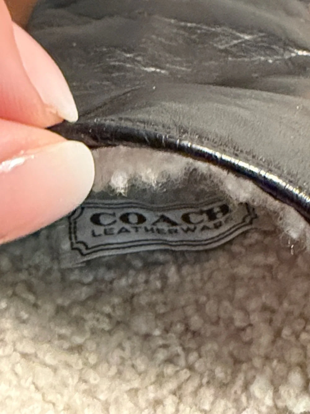 Coach vintage black